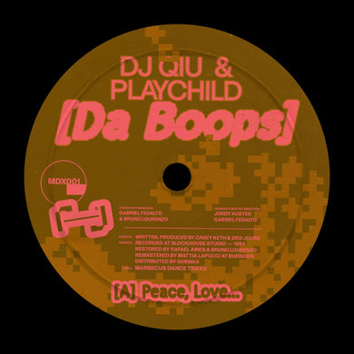 DJ Qiu & Playchild - Da Boops EP (MDX001)