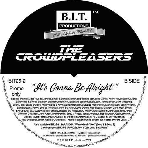 The Crowdpleasers - It's gonna be alright ( BIT252.1 )