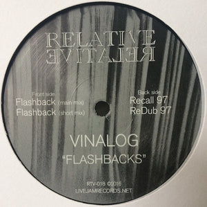 Vinalog - Flashbacks (RTV018) (2nd hand/VG+)