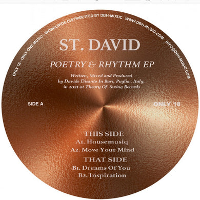 St. David - Poetry & Rhythm (ONLY18)