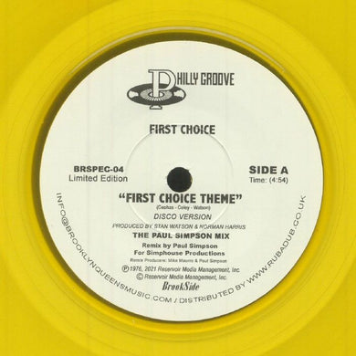 First Choice - First Choice Theme (Paul Simpson Remixes) (BRSPEC04)