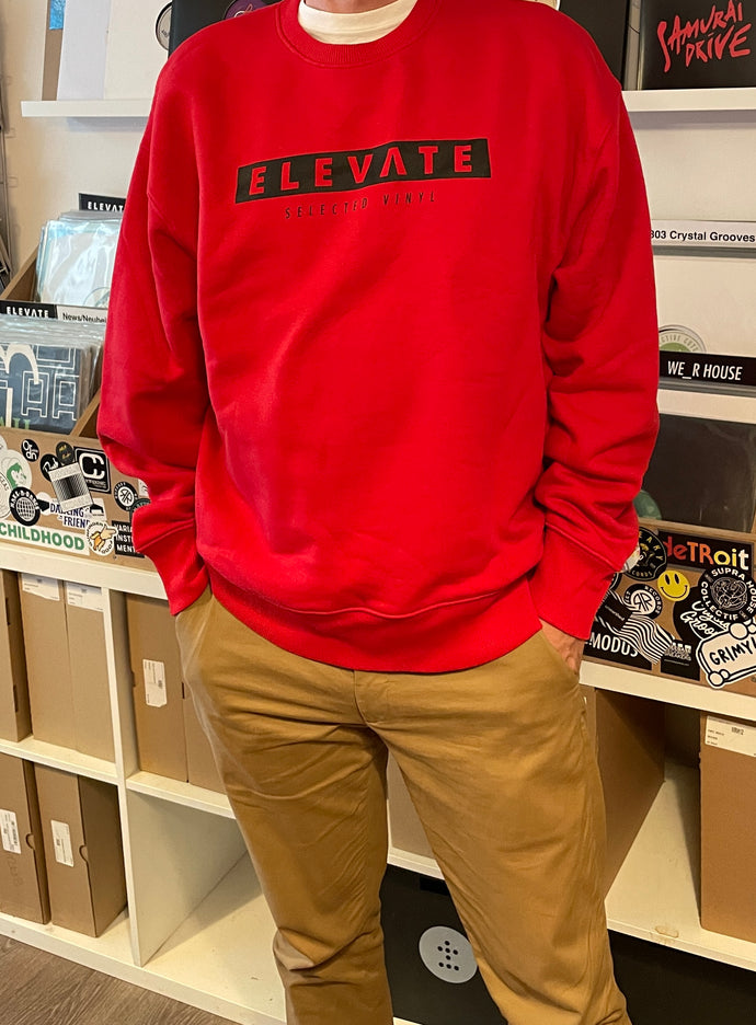 Elevate Sweatshirt (red/black) limited